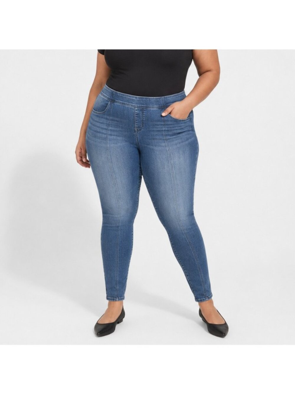 Torrid Lean Jean Women’s Plus 4R 4X 26 Super Soft Pull On Stretch Jegging Denim